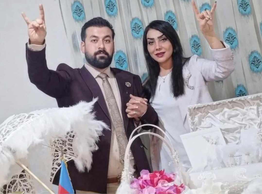 Gəlin və bəy "Bozqurd" işarəsinə görə həbs edilib