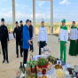 Türkmənistan Prezidenti Azərbaycan stendi ilə tanış olub - FOTOLAR