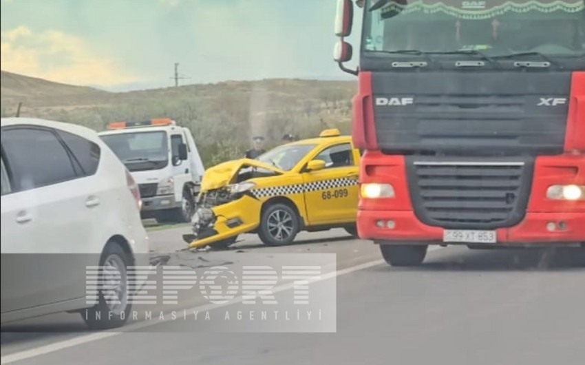 Naxçıvanda yol qəzasında 5 nəfər xəsarət alıb - FOTO
