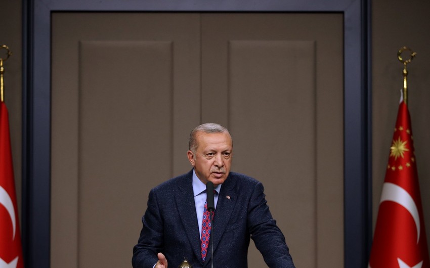 Ərdoğan Roma Papasının vəfatı ilə bağlı başsağlığı verib