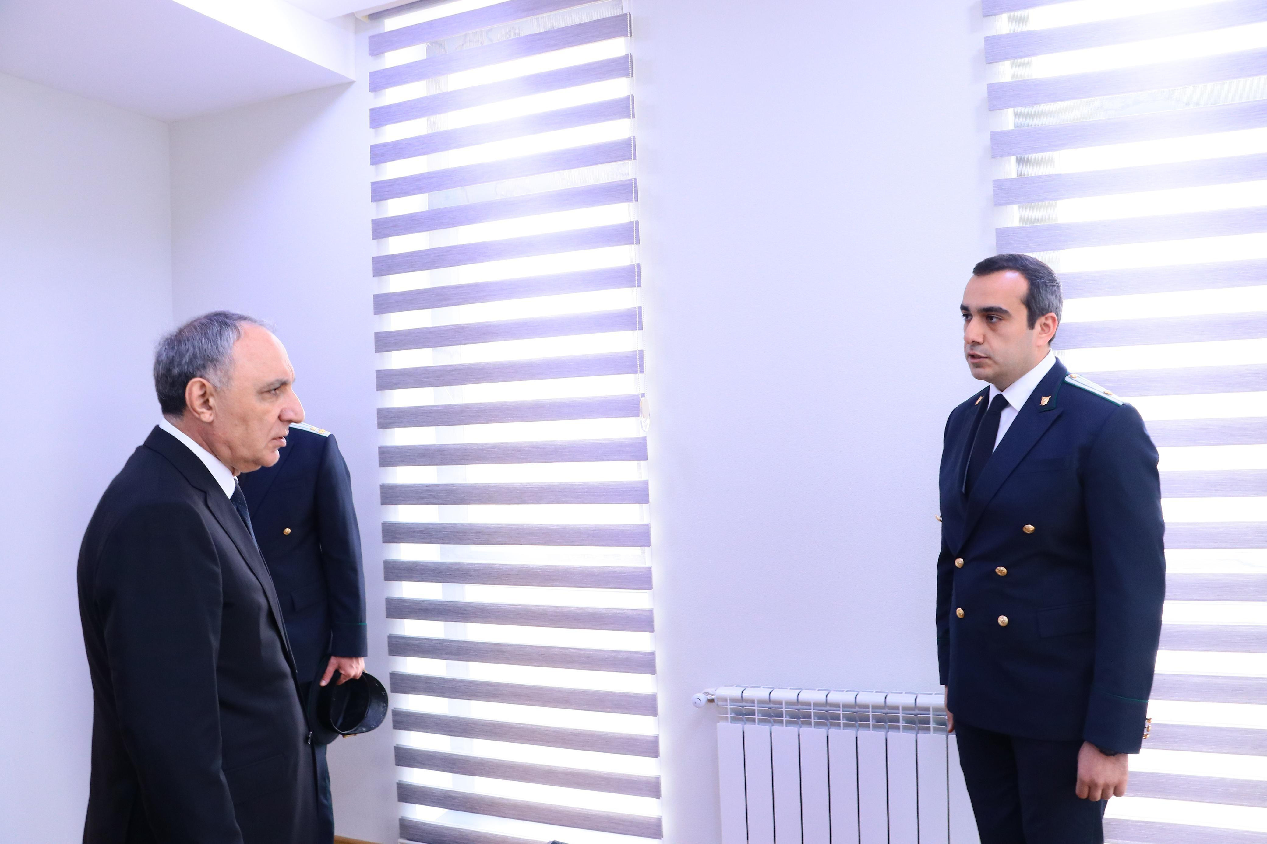 Nəsimi rayon prokurorluğunun yeni binası istifadəyə verilib - FOTOLAR