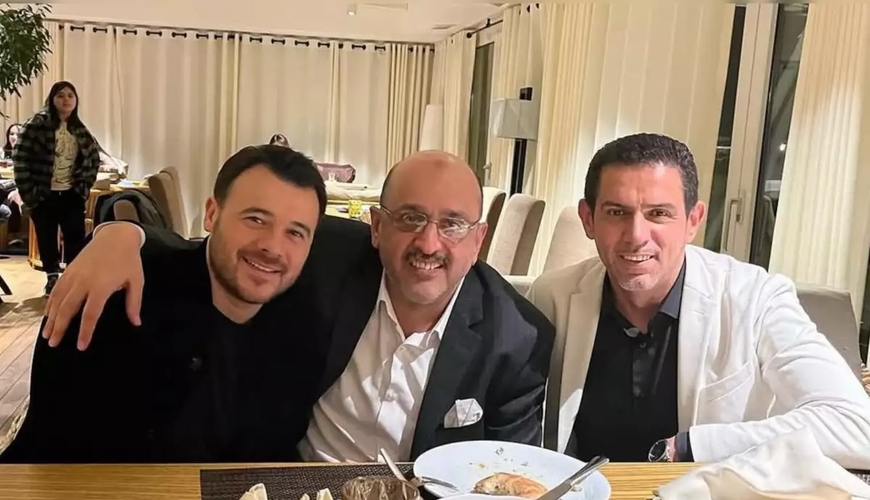 Emin Ağalarovla Eyyub Yaqubov bir arada - FOTO