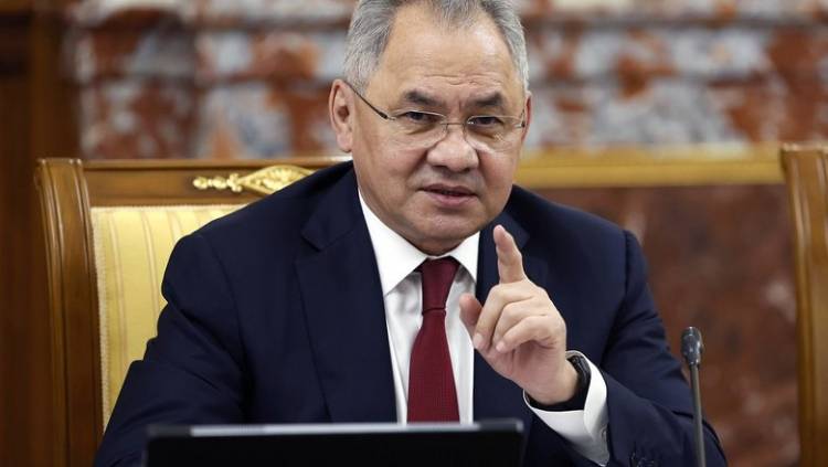 Şoyqu: "Rusiya sülh üçün bir sıra şərtlər irəli sürüb"