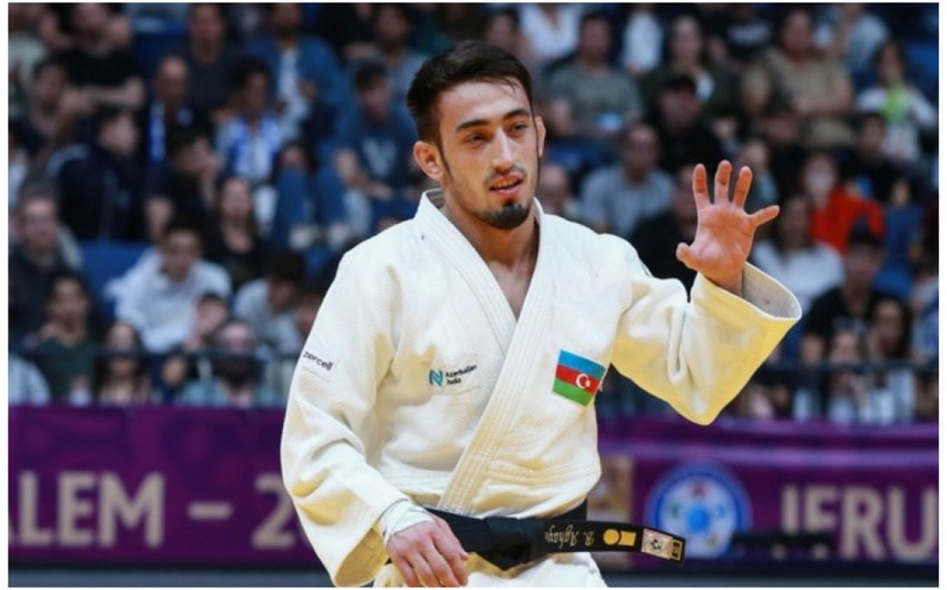 "Böyük Dəbilqə": Azərbaycan cüdoçusu qızıl medal qazanıb