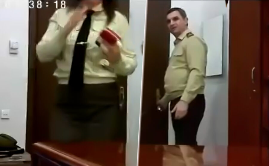 İntim videoları ilə gündəmə gələn polkovnikdən xəbər var