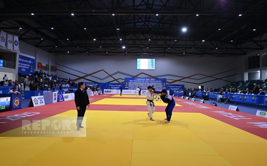 Avropa Kuboku: Azərbaycan cüdoçuları ilk gündə 12 medal qazanıblar