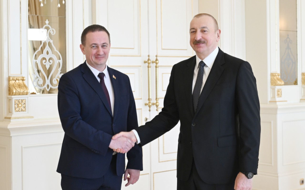 Prezident Aleksandr Turçini qəbul etdi - YENİLƏNİB