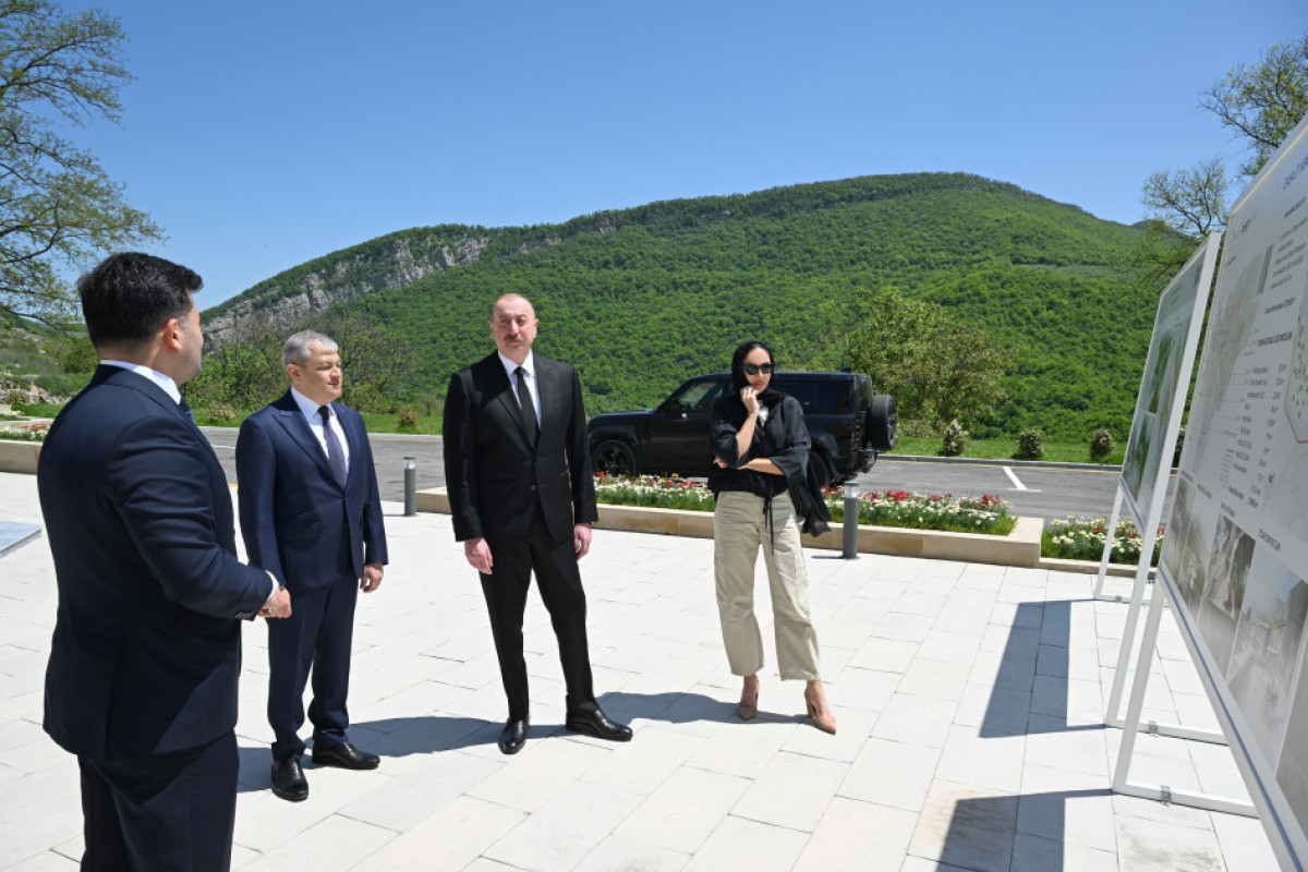 Prezident və xanımı Şuşada - YENİLƏNİB
