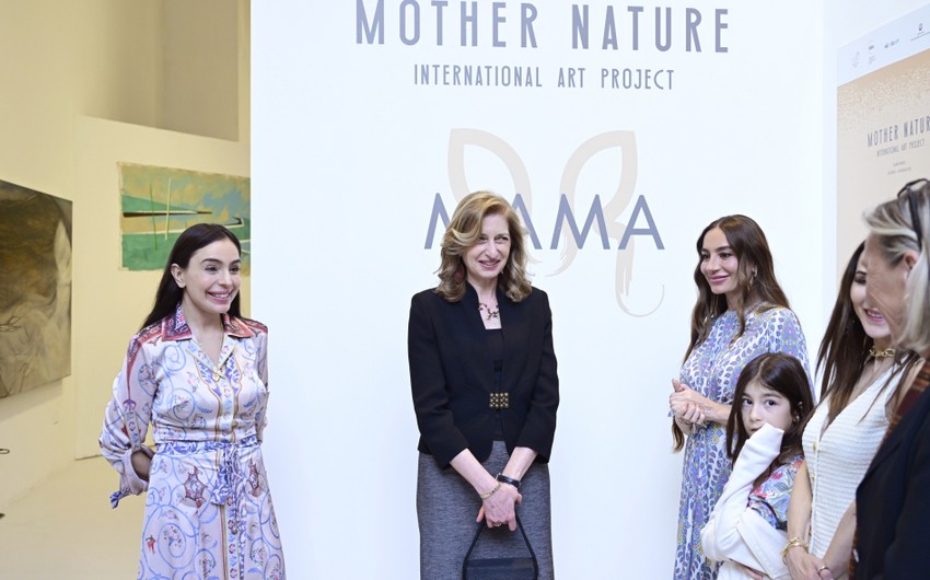 MAMA “Ana təbiət” sərgisinin Romada təqdimatı olub - FOTOLAR