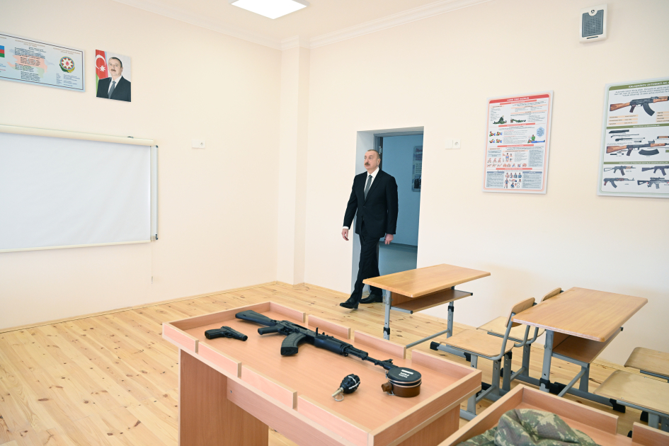 Kəngərlidə 484 şagird yerlik məktəb istifadəyə verildi - FOTOLAR