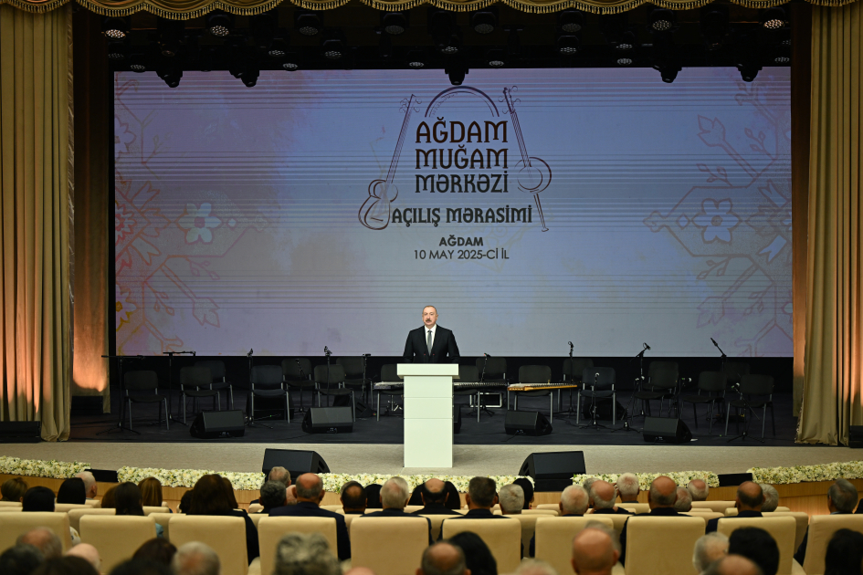 Prezidentin Ağdamdakı çıxışının TAM MƏTNİ