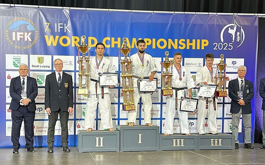 Azərbaycan karateçiləri dünya çempionatında dörd medal qazanıblar