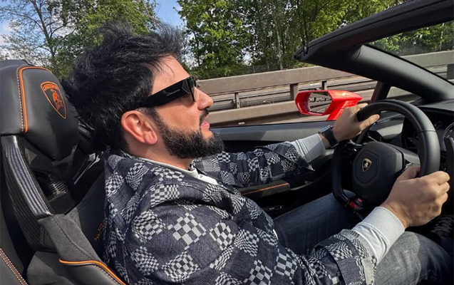 Xalq artisti “Lamborghini”ni 300 km/saat sürətlə sürdü - VİDEO