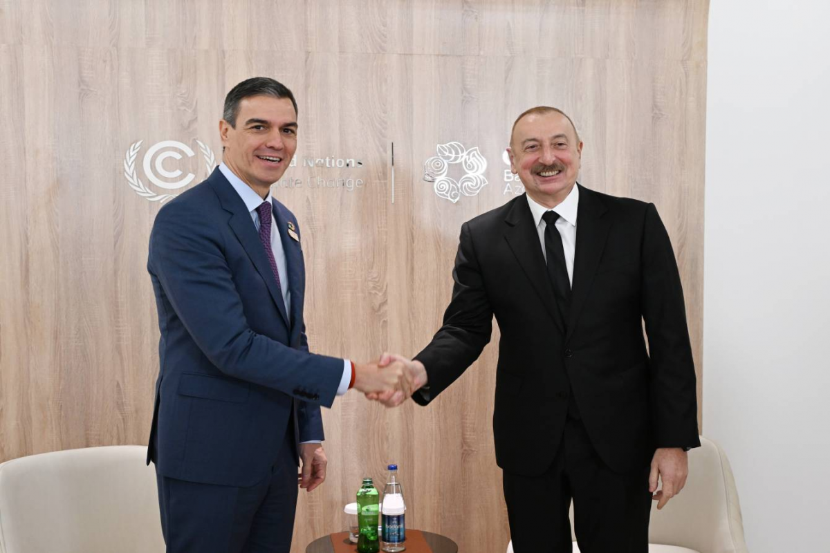 Prezident Albaniyada İspaniyanın Baş naziri ilə görüşüb