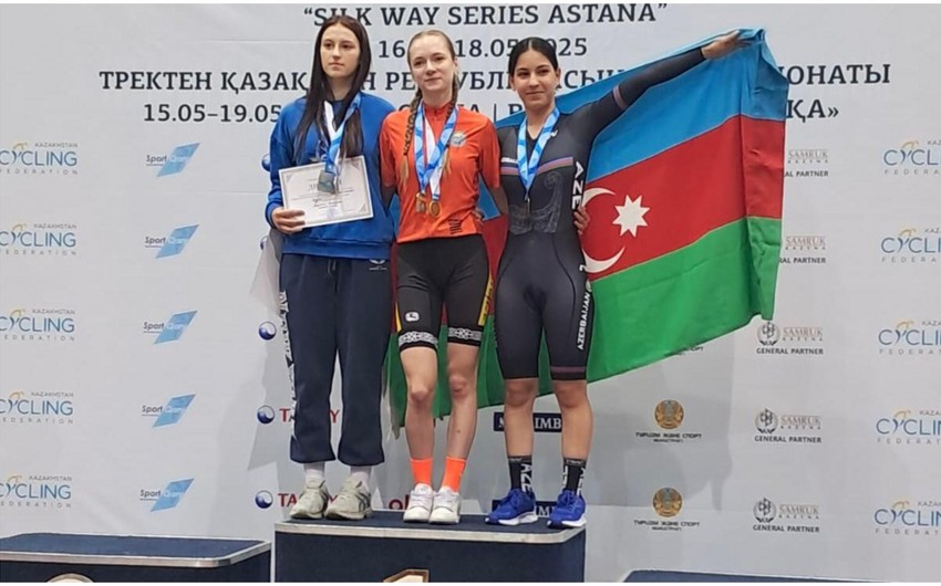 Velosipedçimiz Qazaxıstanda bürünc medal qazandı