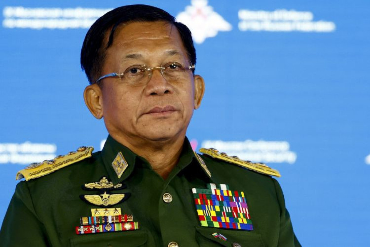Myanma lideri Prezident İlham Əliyevi təbrik edib