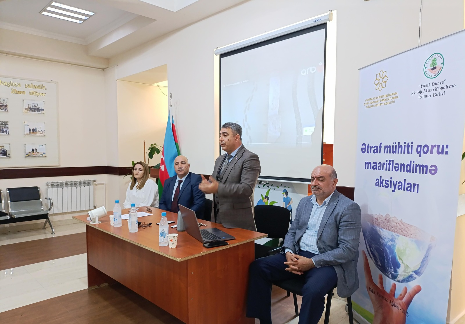 “Ətraf mühiti qoruyaq, dünyamızı xilas edək” - QHT Zabratda tədbir keçirib - FOTOLAR