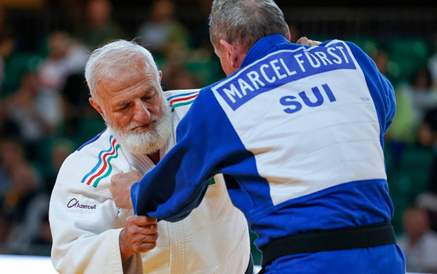 Veteran cüdoçumuz Avropa çempionu oldu