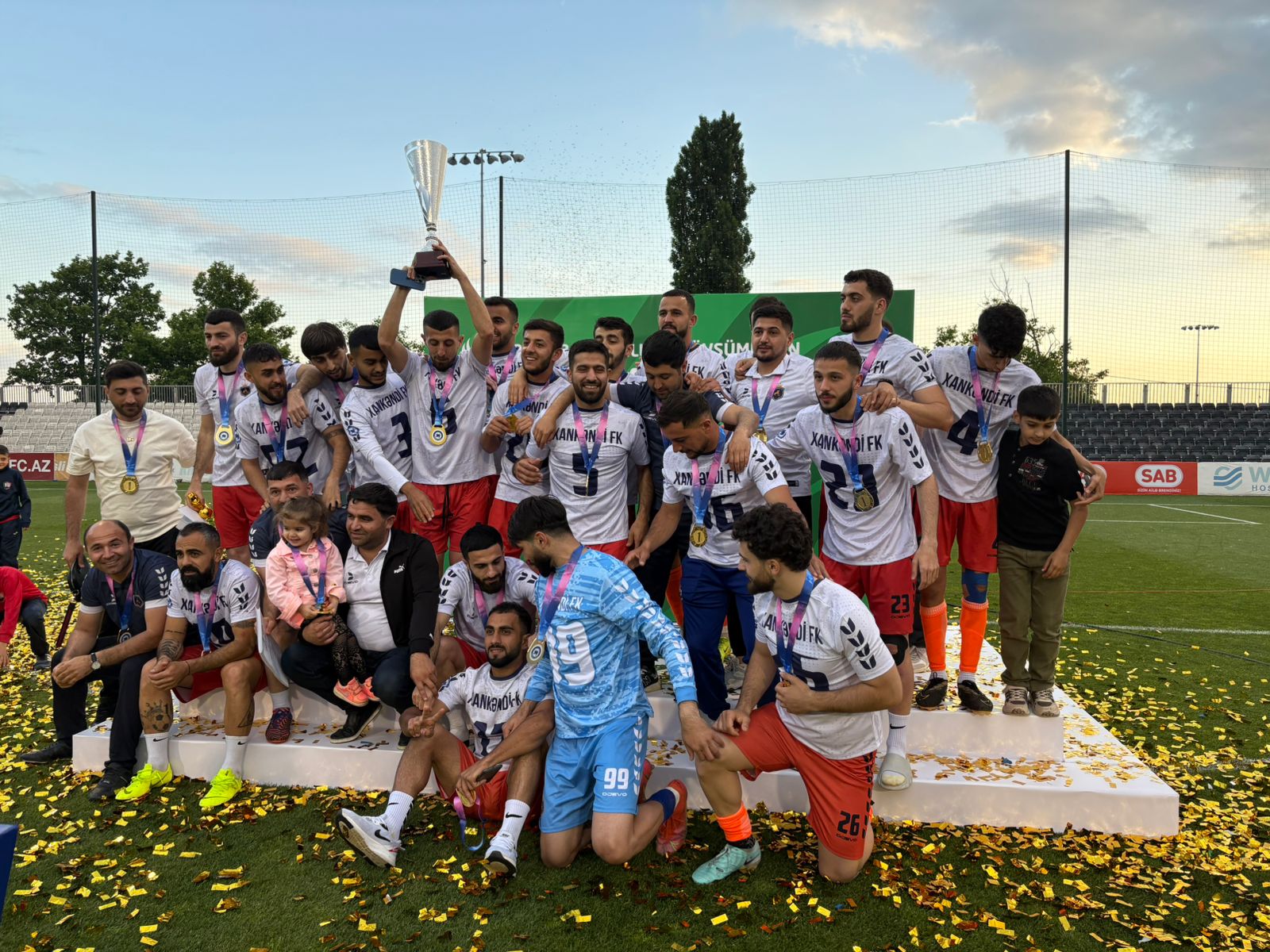 “Xankəndi” FK Region Liqasının qalibi oldu - FOTOLAR