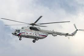 Putinin helikopteri döyüşün düz ortasında qalıb