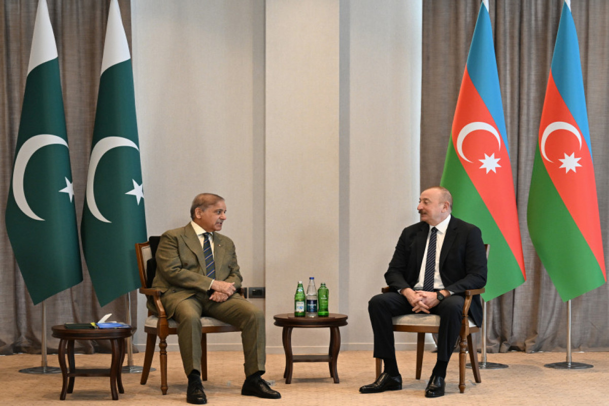 Laçında Azərbaycan və Pakistan liderlərinin məhdud tərkibdə görüşü keçirilir