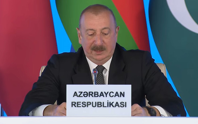 Azərbaycan, Türkiyə və Pakistan liderlərinin görüşü - VİDEO
