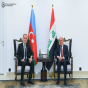 Ceyhun Bayramov iraqlı həmkarı ilə görüşüb