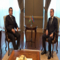 Ceyhun Bayramov türkmənistanlı həmkarı ilə danışdı