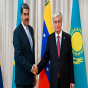 Tokayev Venesueladan olan həmkarı ilə görüşüb