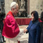 Sahibə Qafarova Roma Papasının taxtaçıxma mərasimində iştirak edib