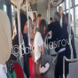 “BakuBus”da ata qızını döydü - VİDEO