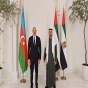İlham Əliyev BƏƏ liderinə zəng etdi