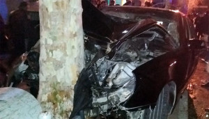 Şabranda ağır qəza: 1 ölü, 3 yaralı