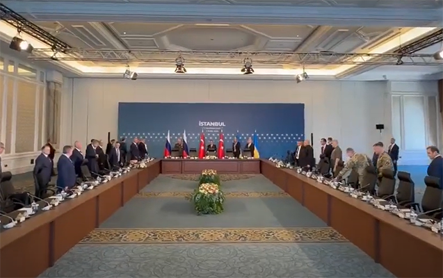 İstanbulda danışıqların növbəti raundu başladı - VİDEO - YENİLƏNİB