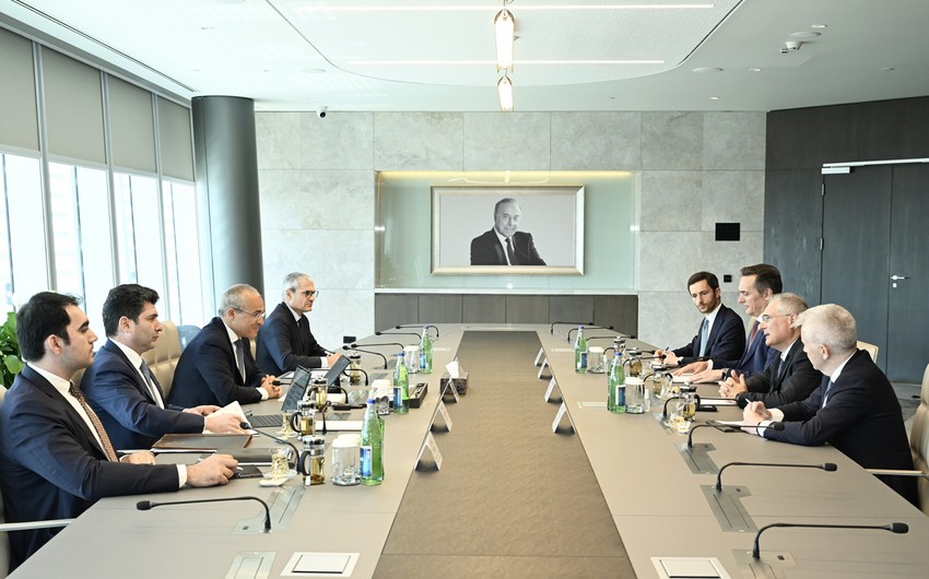 İtaliya şirkəti ilə əməkdaşlıq perspektivləri müzakirə edilib - FOTO