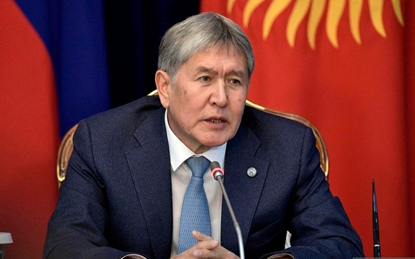 Atambayev barədə həbs qərarı verildi