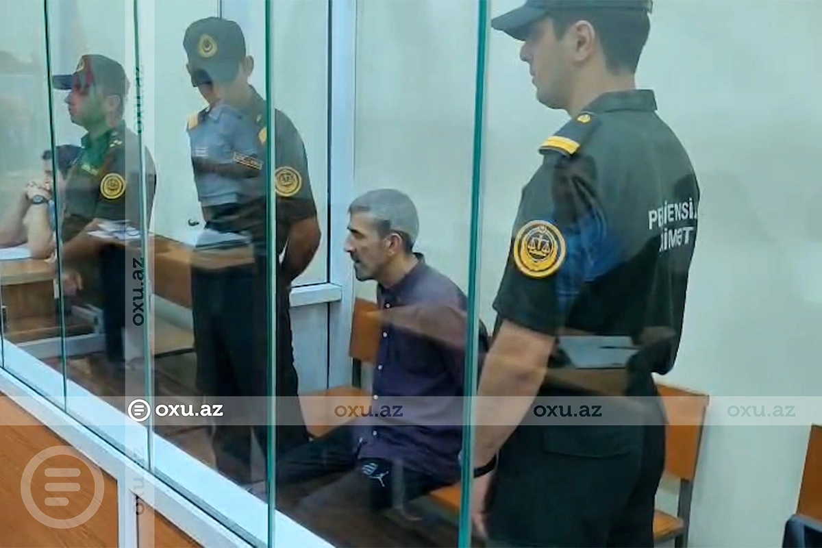Banda ilə bir neçə nəfəri öldürməkdə təqsirləndirilən şəxs hakim qarşısında