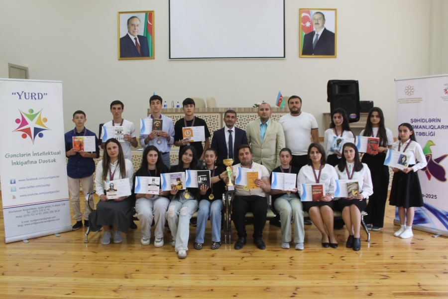 Layihə çərçivəsində Nə? Harada? Nə zaman? oyunu üzrə final turniri keçirilib - FOTOLAR