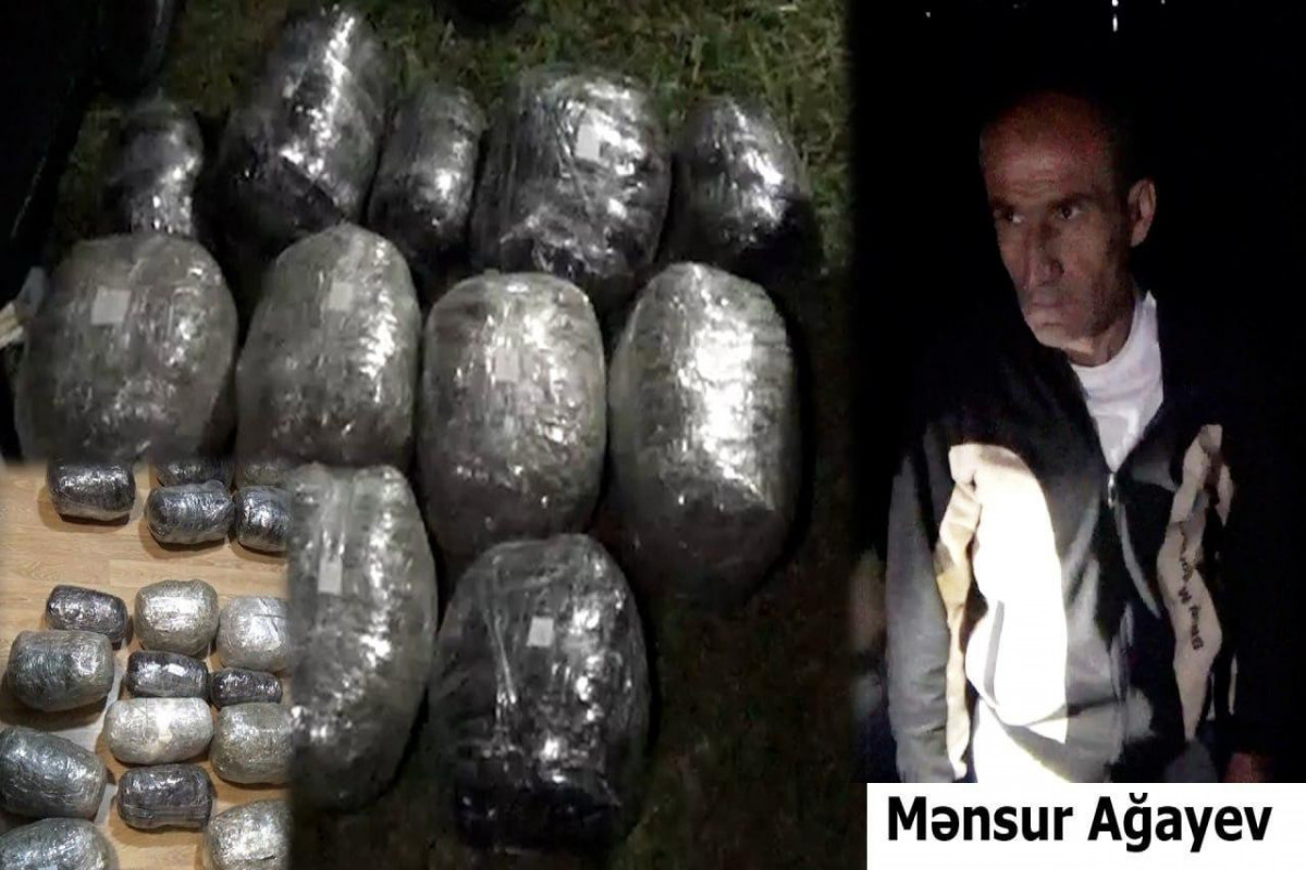 Astarada keçirilən əməliyyatda 23 kq narkotik aşkar olunub