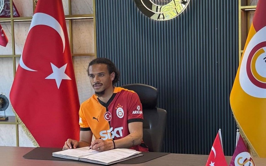 "Qalatasaray" Leroy Sane ilə rəsmi müqavilə imzalayıb
