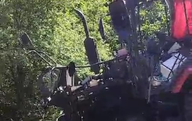 Traktor aşdı: Sürücü öldü