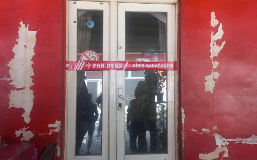 Qubada yanğın təhlükəli kafenin fəaliyyəti dayandırılıb - VİDEO