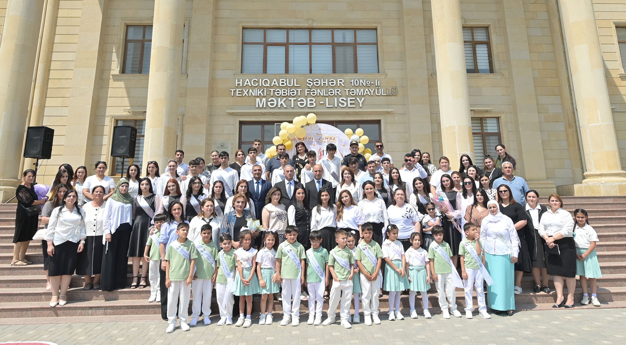 Nazir Hacıqabulda “Son zəng” tədbirində iştirak edib