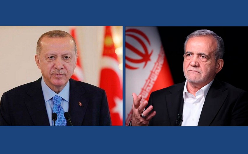 Ərdoğan və Pezeşkian telefonla danışıb: Türkiyənin vasitəçiliyi müzakirə olunub