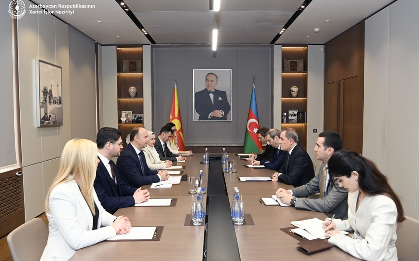 Azərbaycan və Şimali Makedoniya arasında regional məsələlər müzakirə olunub