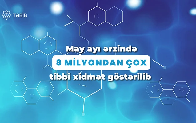 Mayda 8 milyondan çox tibbi xidmət göstərilib - TƏBİB