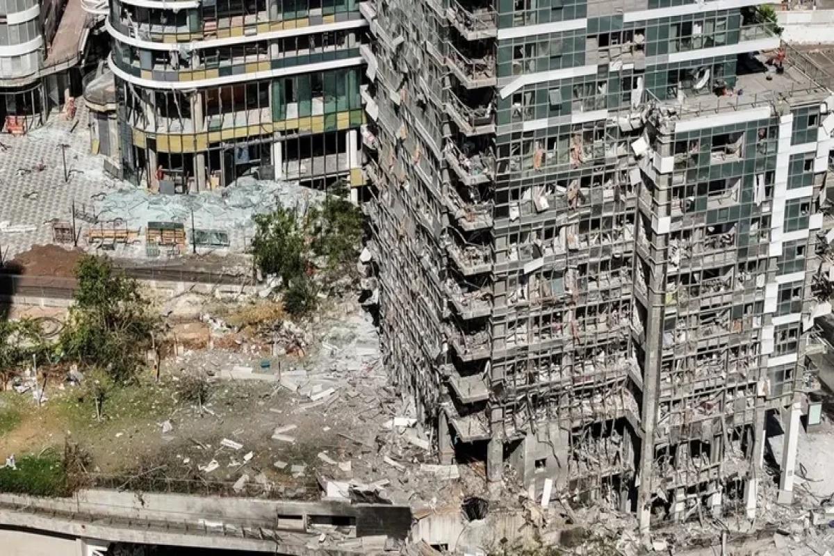 Litvanın İsraildəki səfirliyinin yaxınlığına raket düşüb