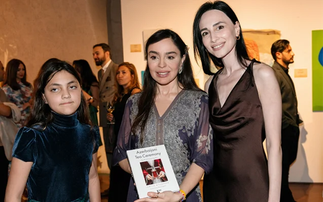 Leyla və Arzu Əliyevalar London Dizayn Biennalesində - FOTOLAR