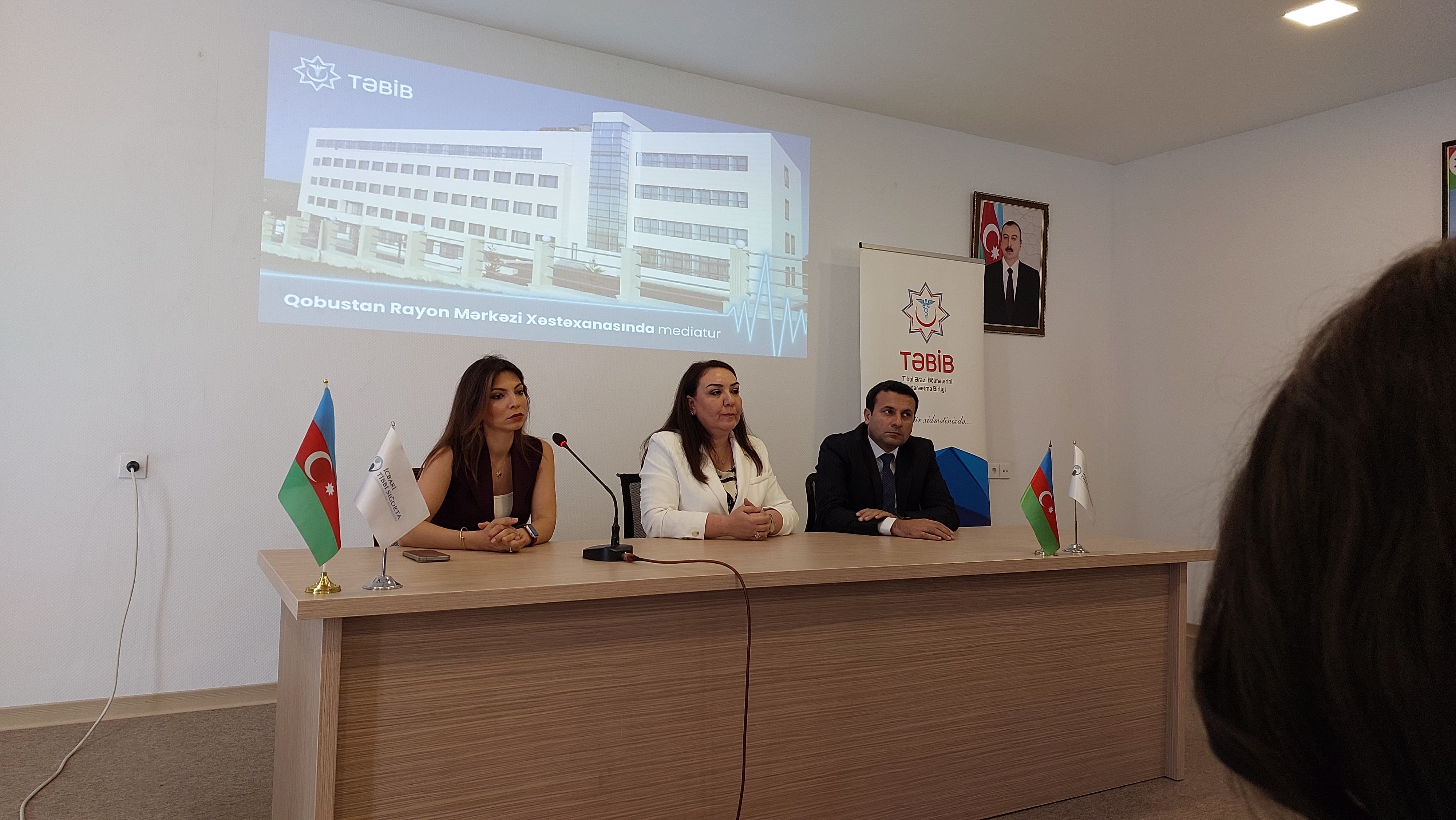 Qobustan Rayon Mərkəzi Xəstəxanasına mediatur təşkil olunub - FOTOLAR