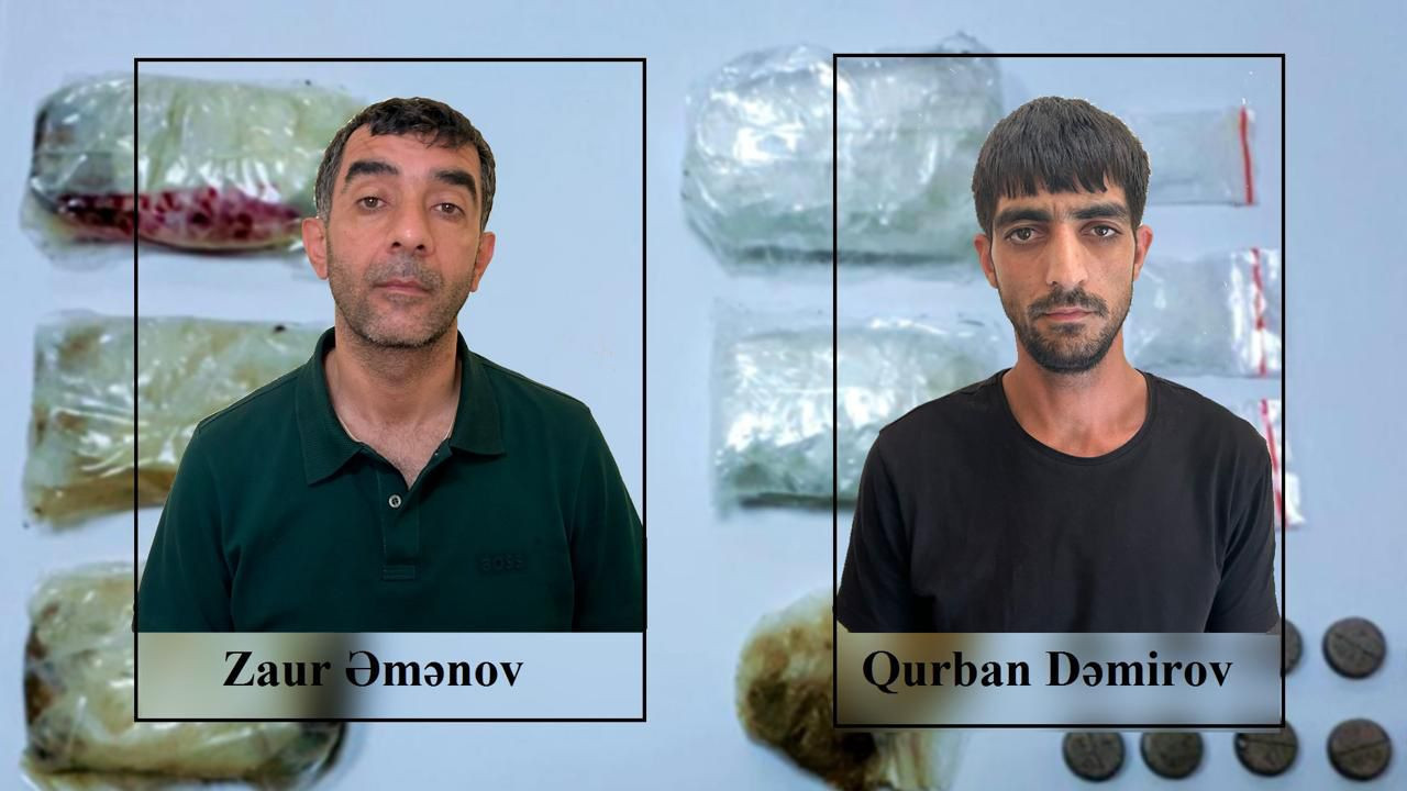 Şirvanda narkotik satan iki nəfər həbs edilib